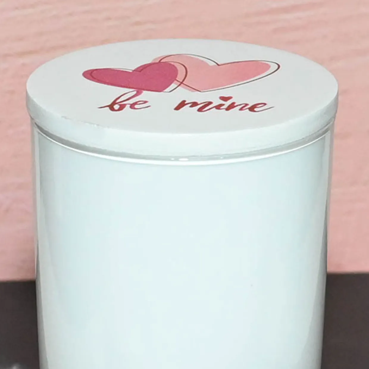 Jar Store Be Mine Valentine's Day Wood Lid | 12 Pack