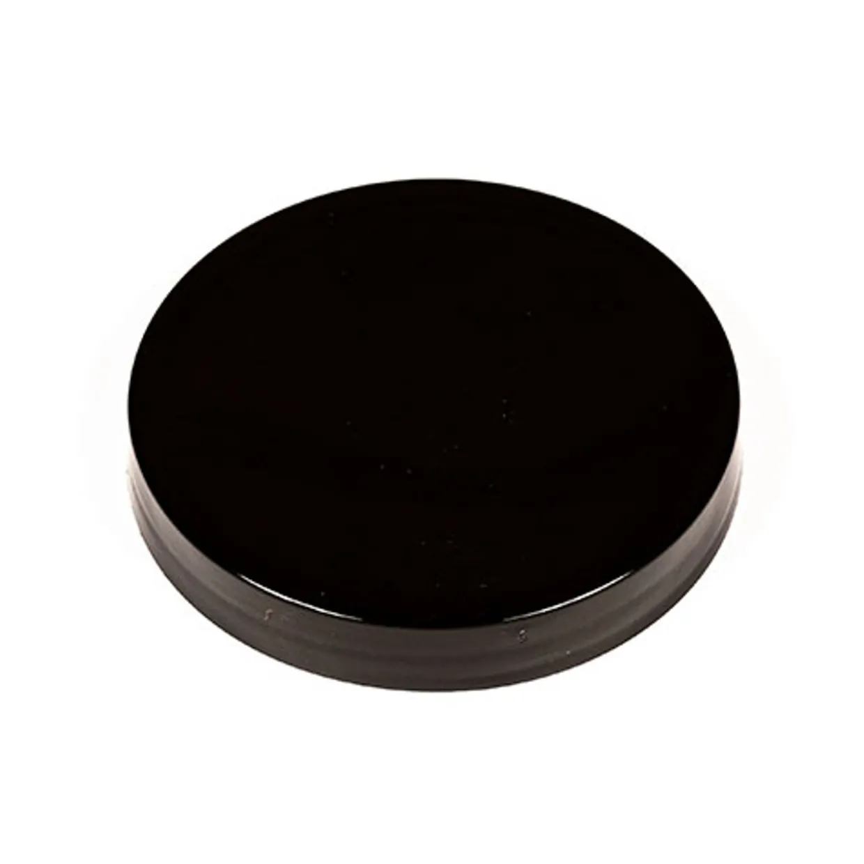 Jar Store Black 89-400 Smooth Side Cap with Liner | 36 Pack
