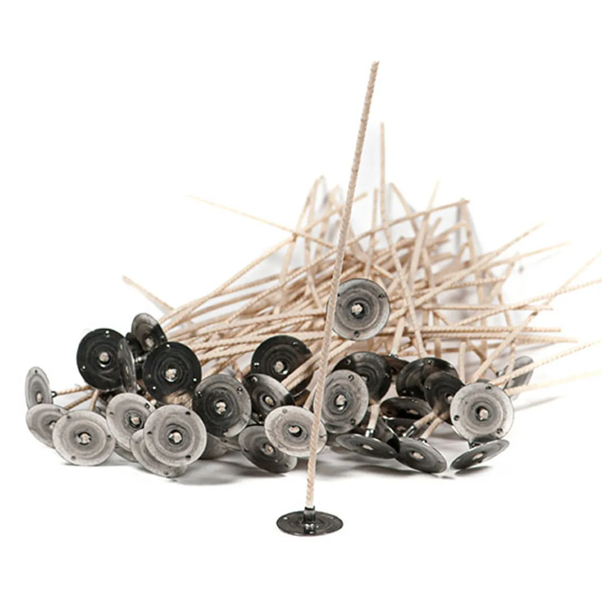 Jar Store CD-6 6" Pre-tabbed Wick | 100 Pack