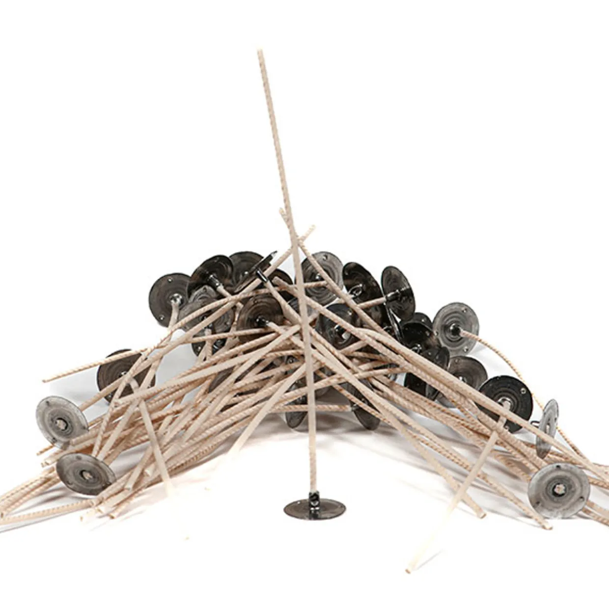Jar Store CD-8 6" Pre-tabbed Wick | 100 Pack