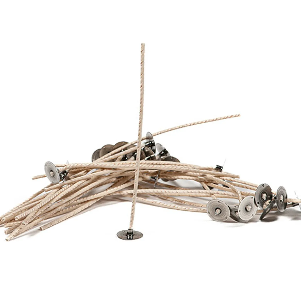 Jar Store CD-22 6" Pre-tabbed Wick | 100 Pack