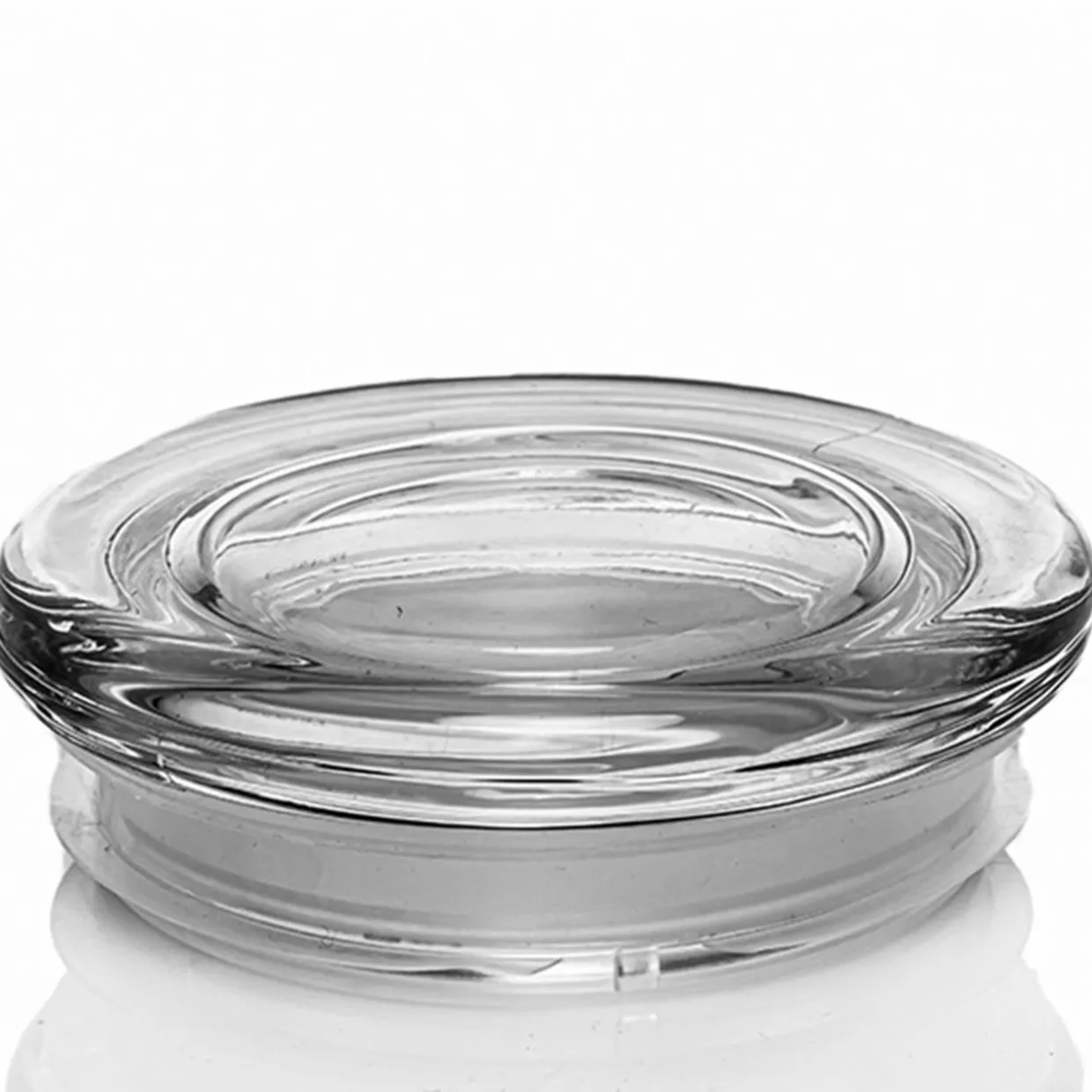 Jar Store Extra Large Flat Glass Lid | 12 Pack