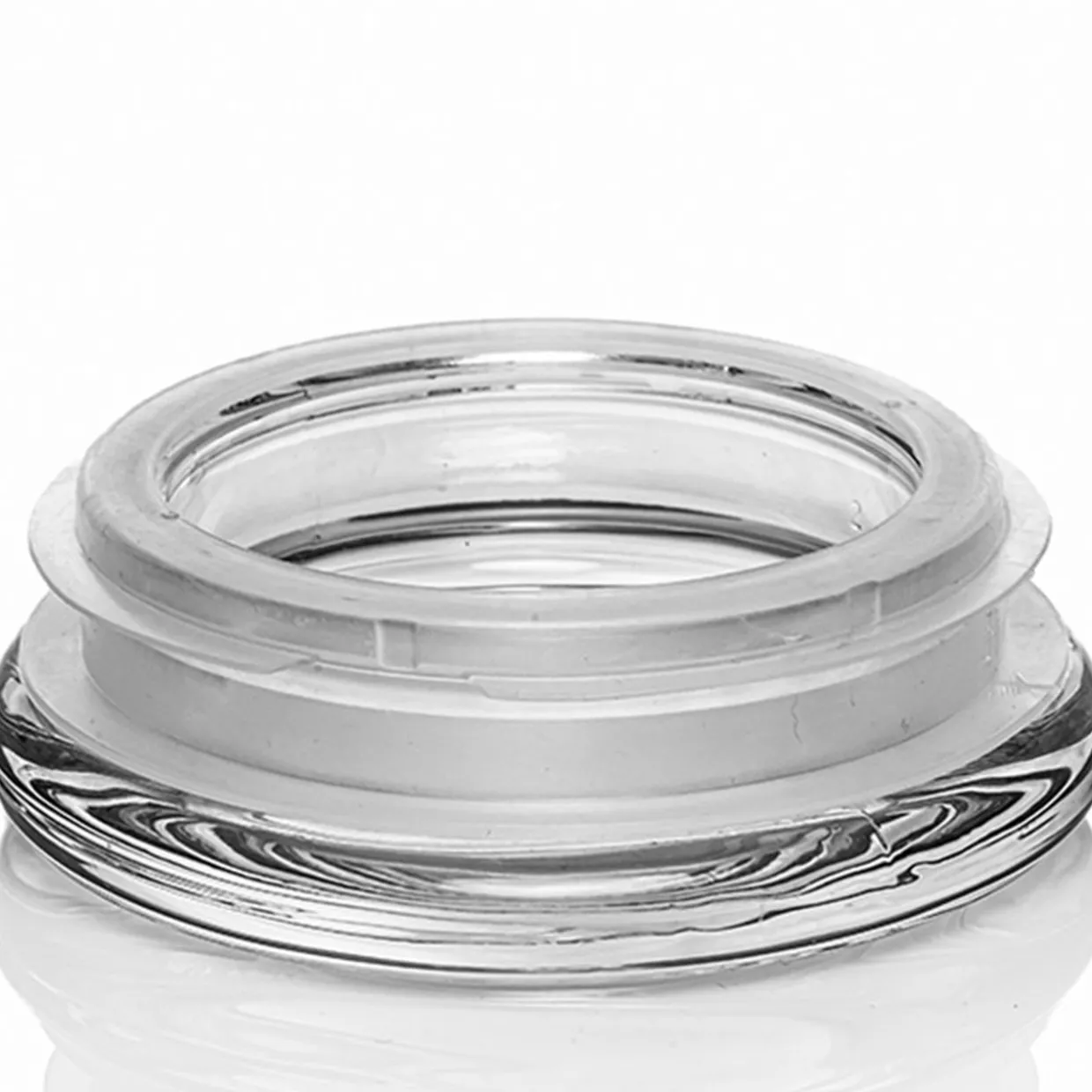 Jar Store Extra Large Flat Glass Lid | 12 Pack