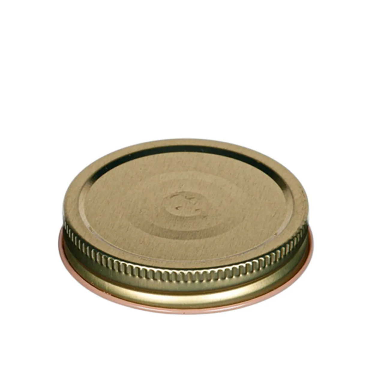 Jar Store 70-450 Gold Metal Button Lid | 12 Pack