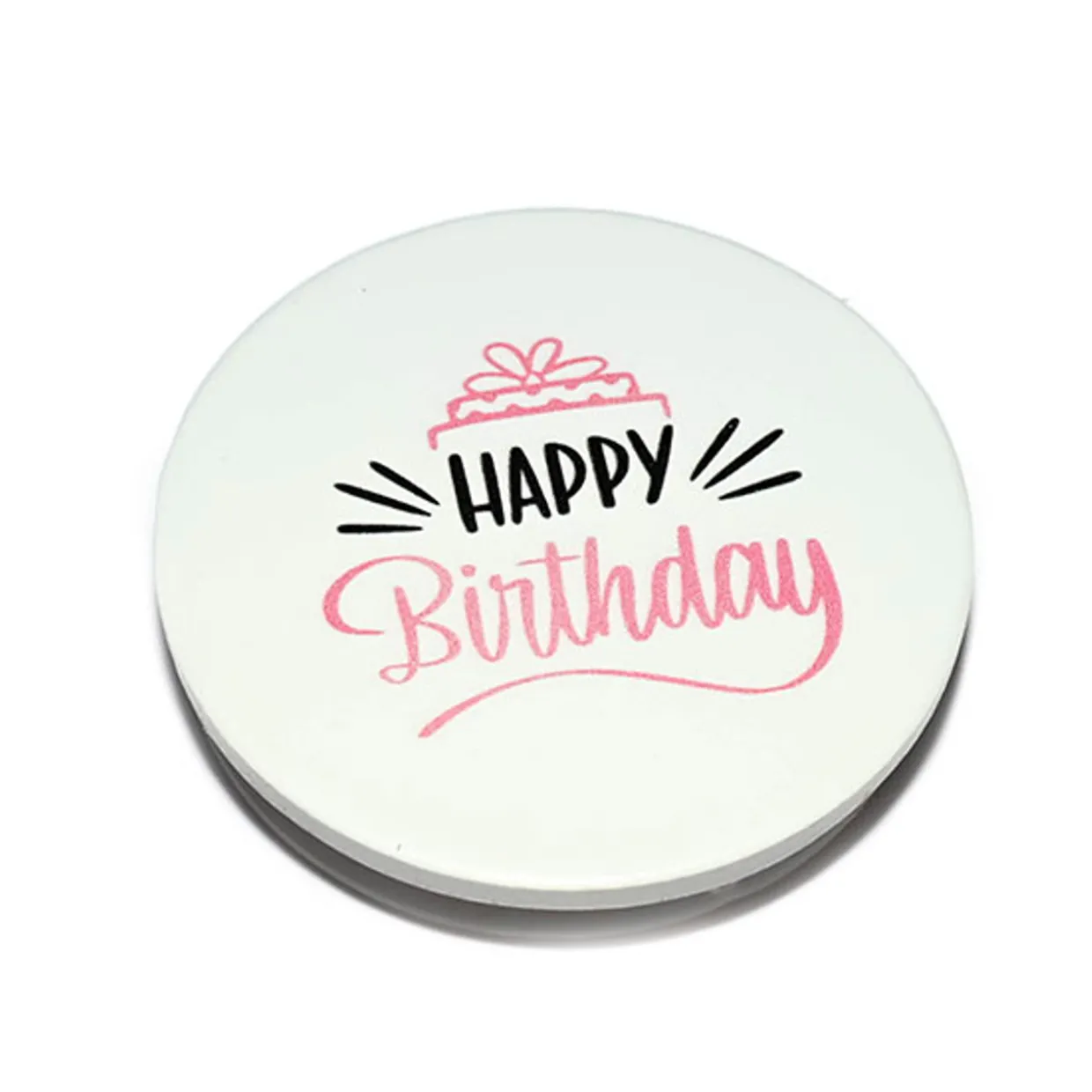 Jar Store Happy Birthday Wood Lid | 12 Pack