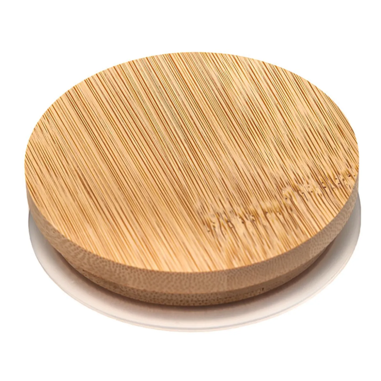 Jar Store Large Bamboo Lid | 12 Pack