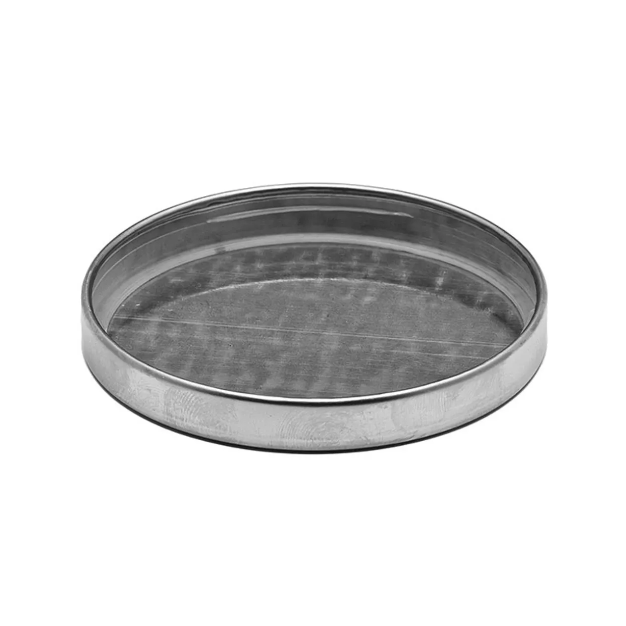 Jar Store Medium Chrome Metal Lid | 12 Pack