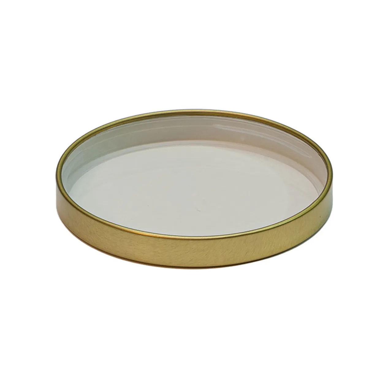 Jar Store Medium Gold Metal Lid | 12 Pack