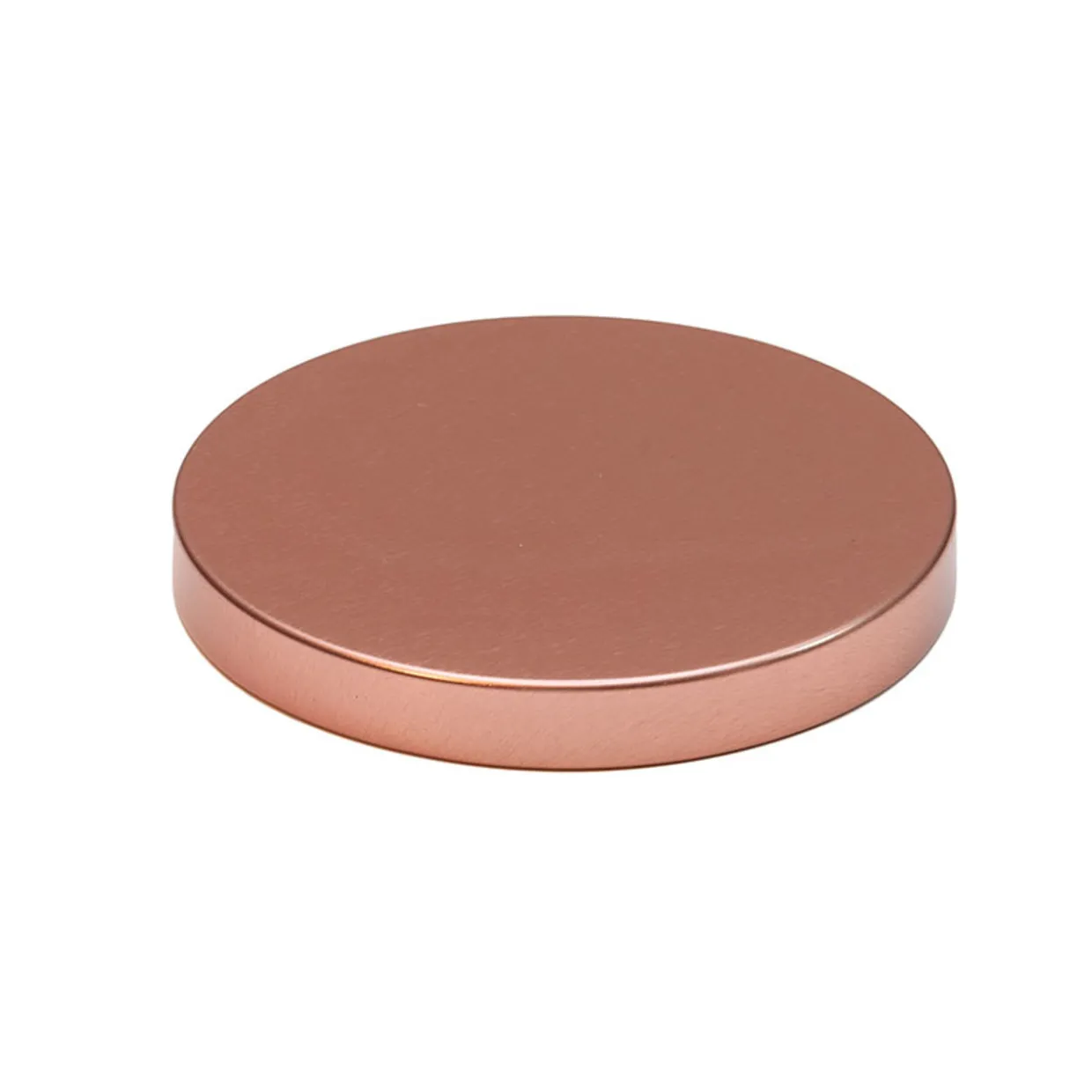 Jar Store Medium Rose Gold Metal Lid | 12 Pack