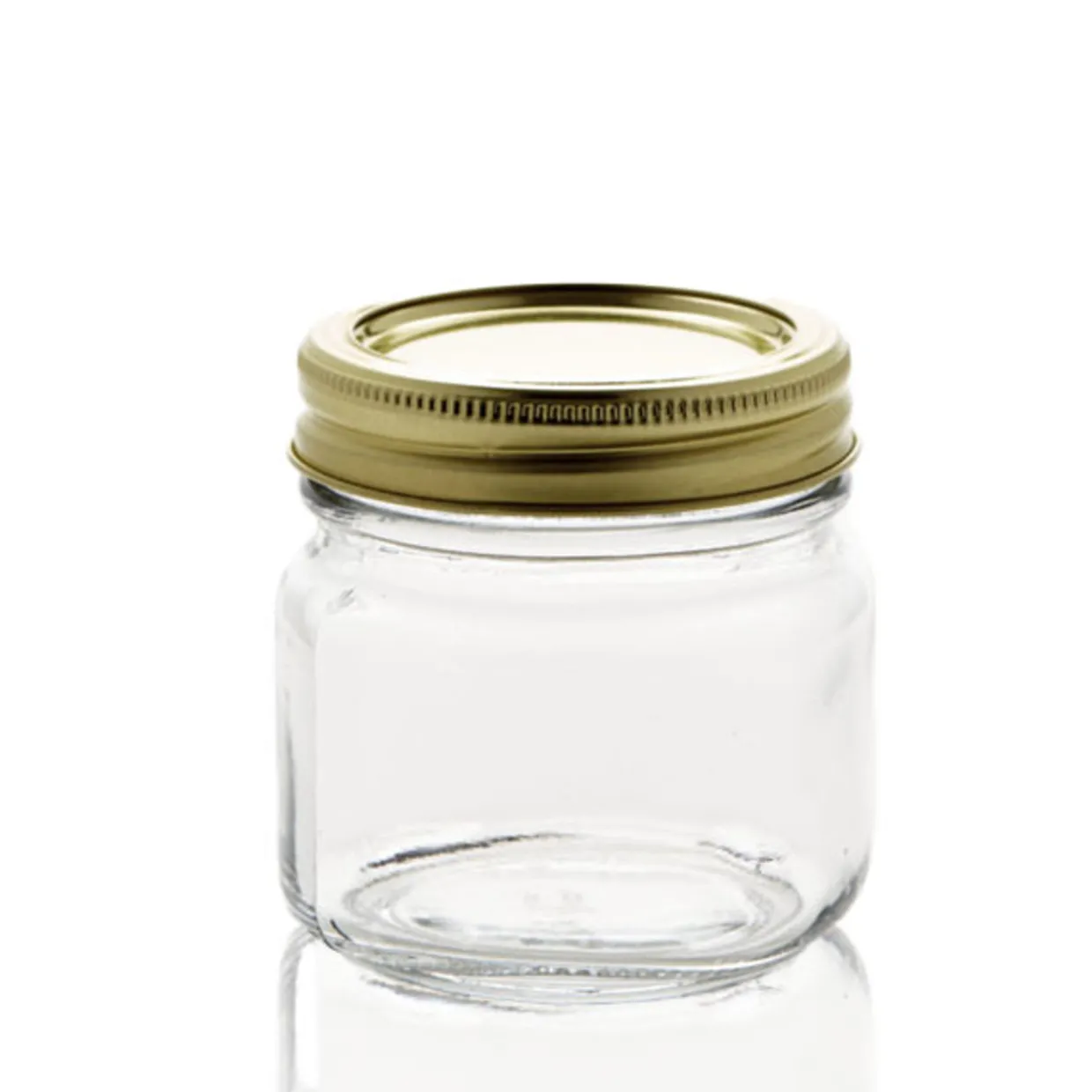 Jar Store 8 oz. Anchor Canning Jar with 2 Piece Lid | 12 Pack
