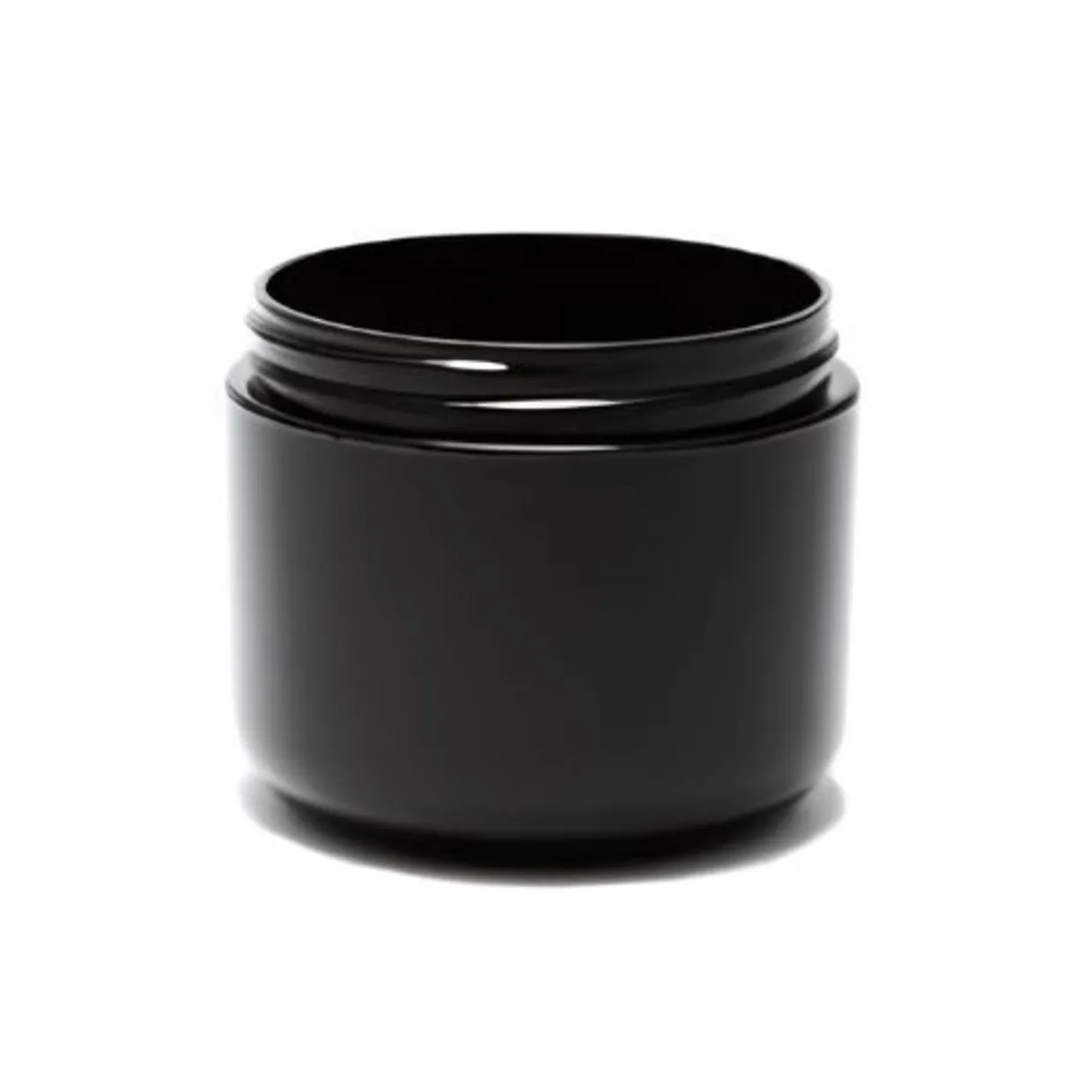 Jar Store 4 oz Black Double Wall Jar Round Base 70-400 | 36 Pack