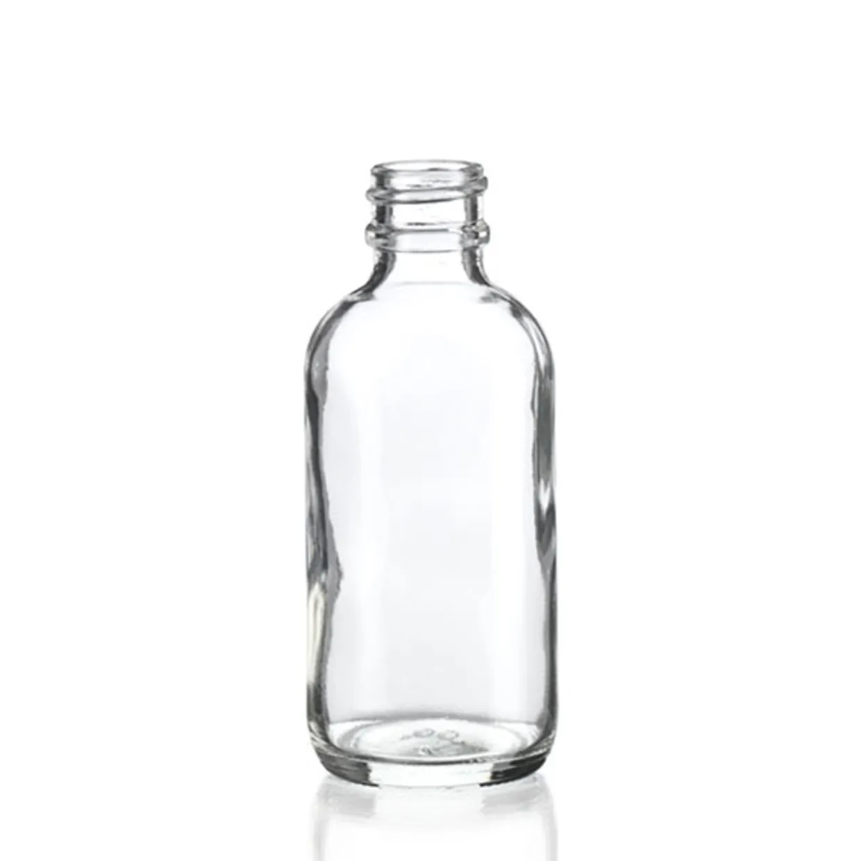 Jar Store 2 oz Clear Boston Round Bottle 20-400 | 18 Pack