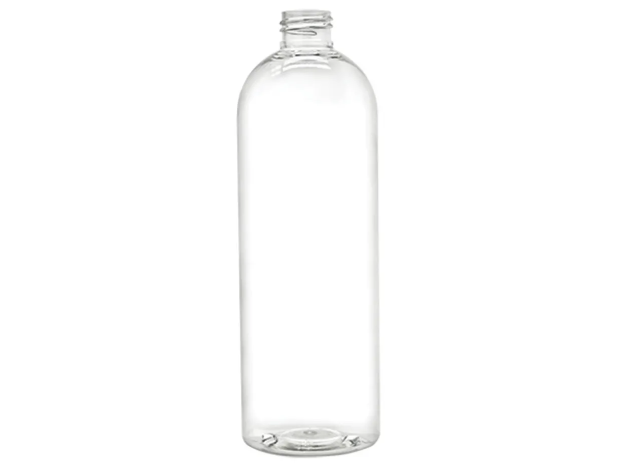 Jar Store 16 oz Clear PET Cosmo Round 24-410 | 36 Pack