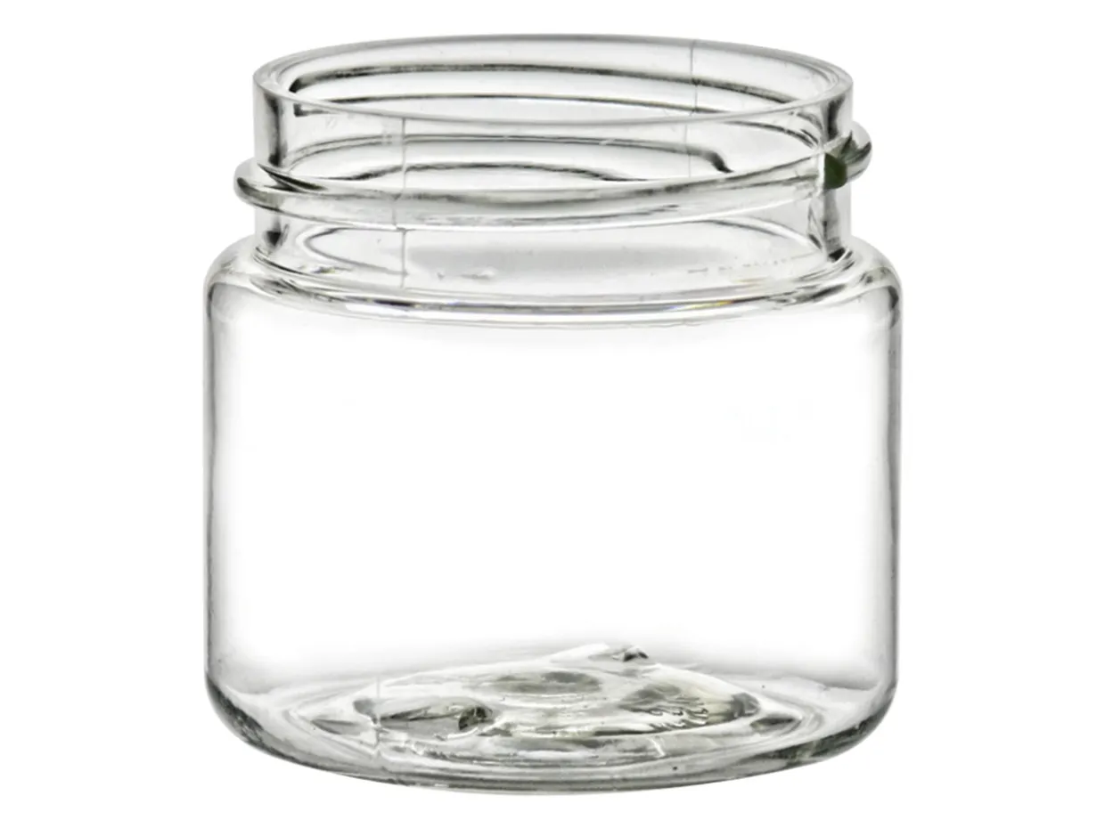Jar Store 1 oz Clear PET Straight Sided Jar 38-400 | 36 Pack