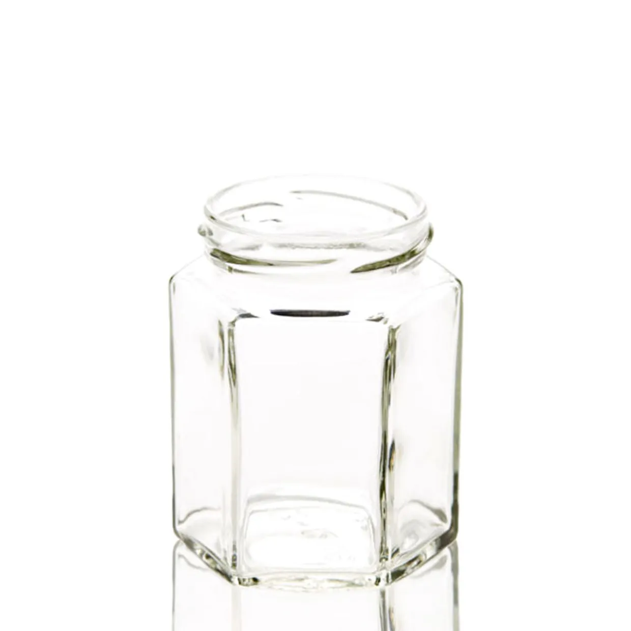 Jar Store 6.4 oz. Hexagon Jar | 12 Pack