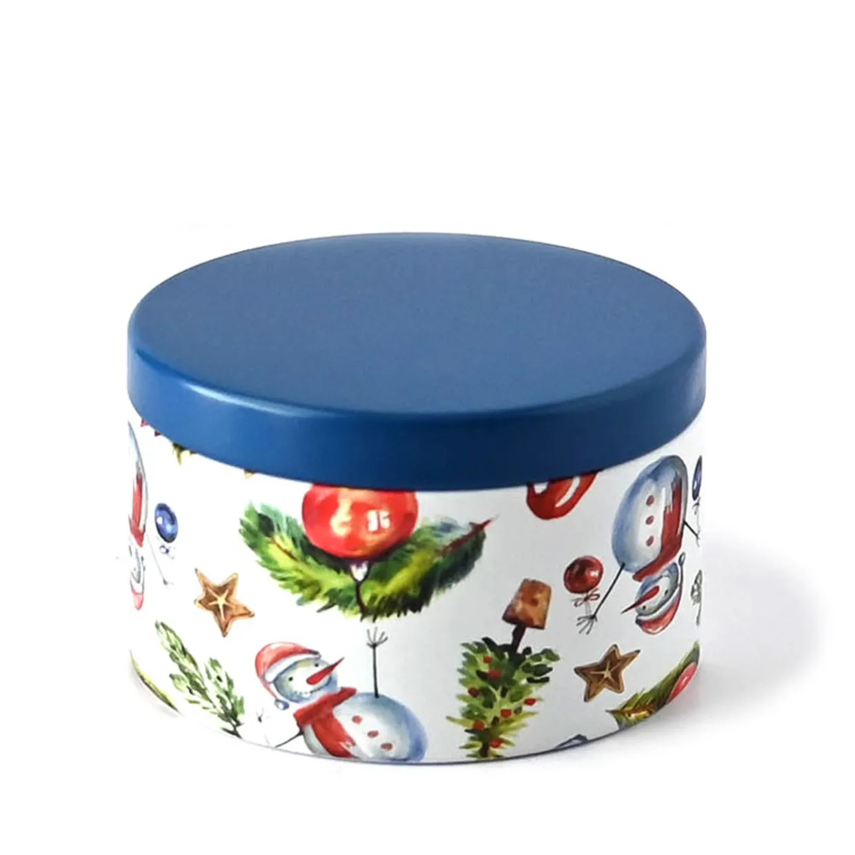 Jar Store 8 oz Holiday Decorated Candle Tin | 12 Pack