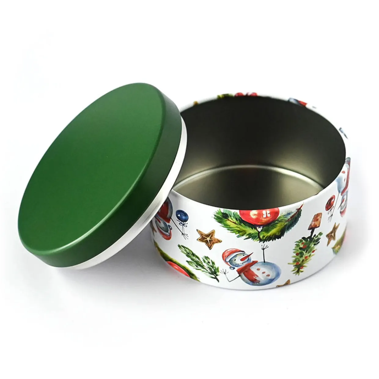 Jar Store 8 oz Holiday Decorated Candle Tin | 12 Pack