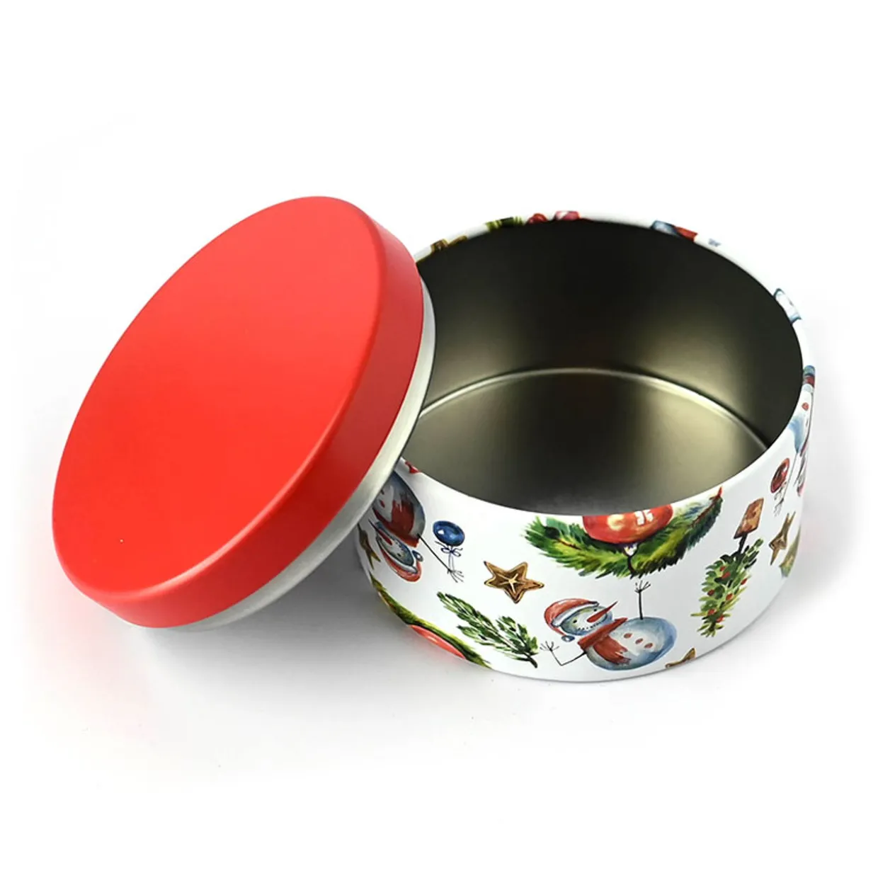 Jar Store 8 oz Holiday Decorated Candle Tin | 12 Pack