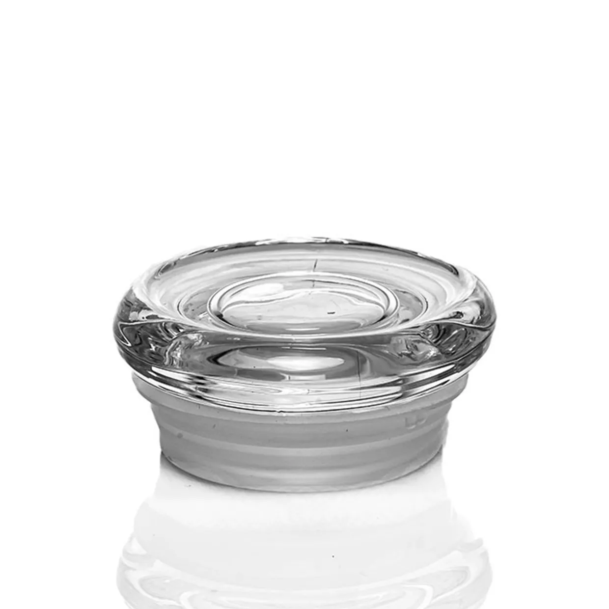Jar Store Small Flat Glass Lid