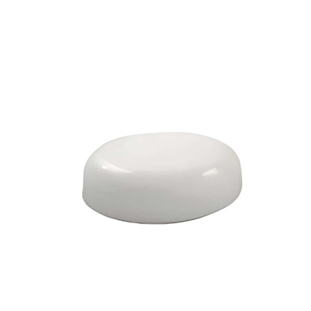Jar Store White 58-400 Dome Cap with Liner | 36 Pack
