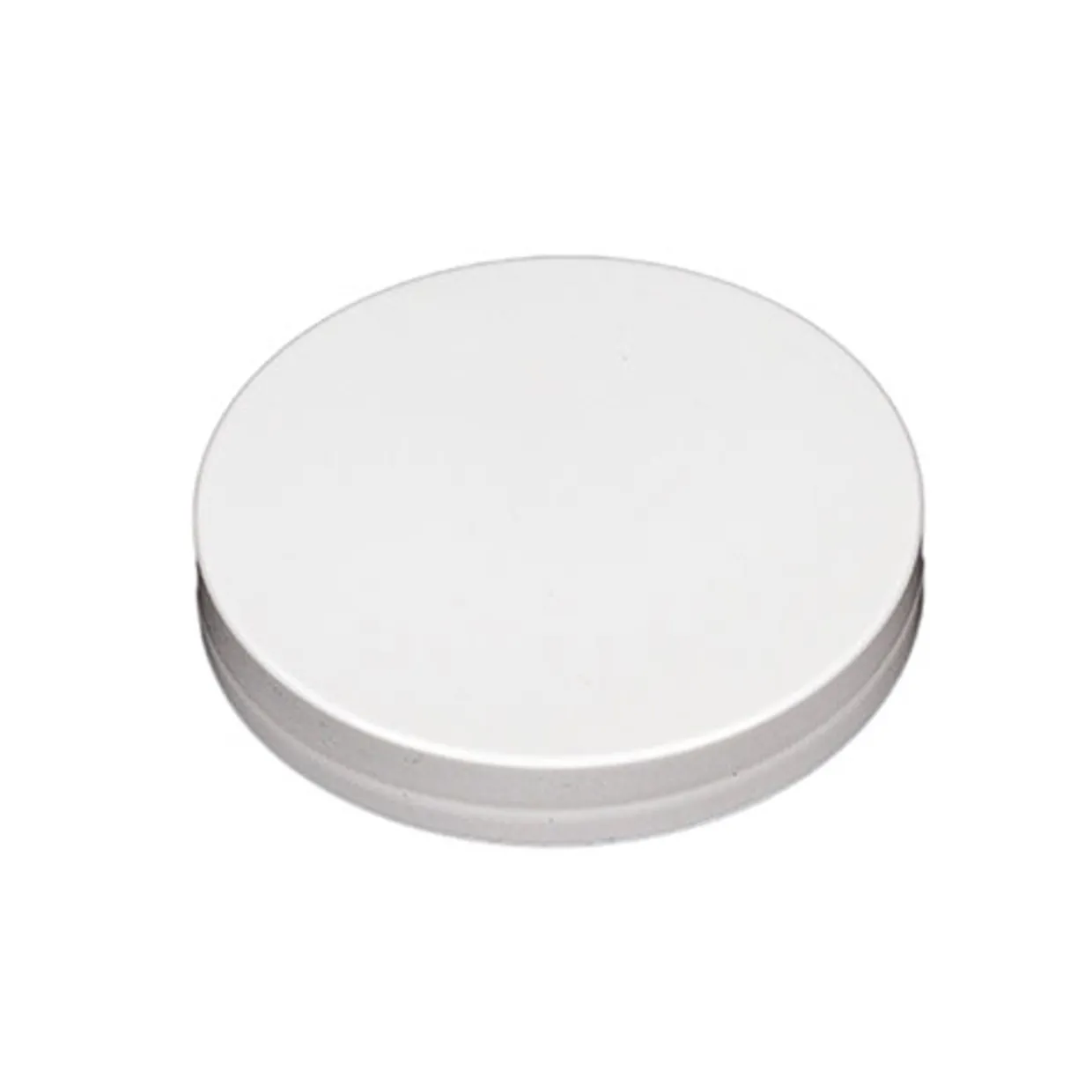 Jar Store White 89-400 Smooth Side Cap with Liner | 36 Pack