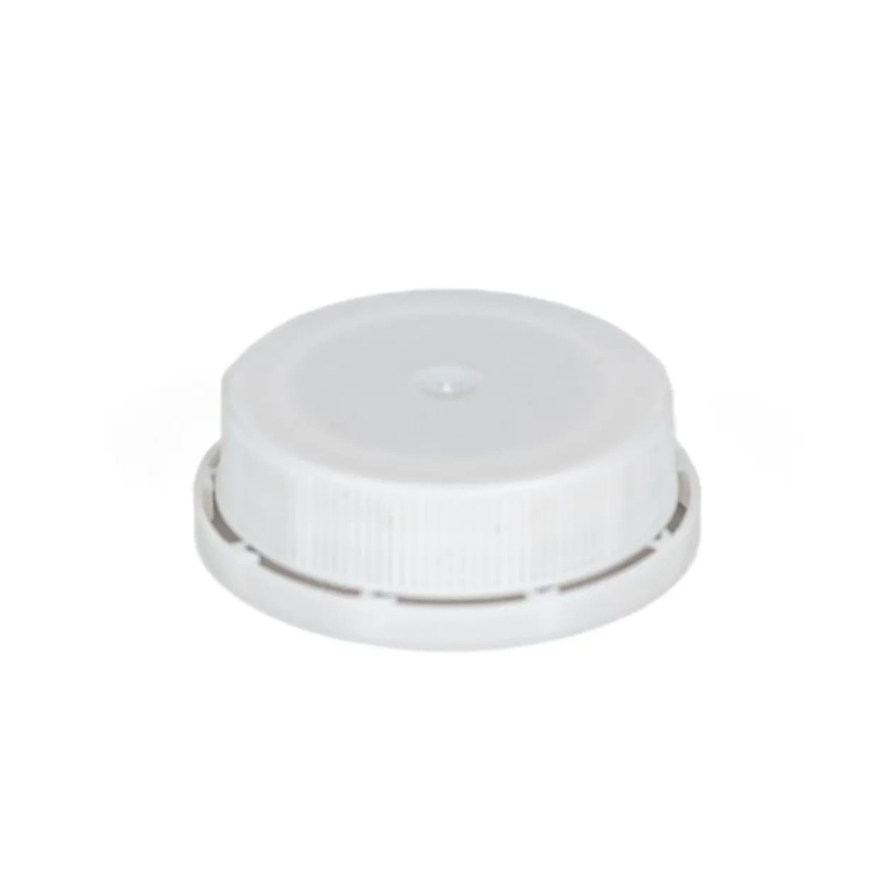 Jar Store White 38-400 Tamper Evident Ratchet Cap Unlined | 12 Pack