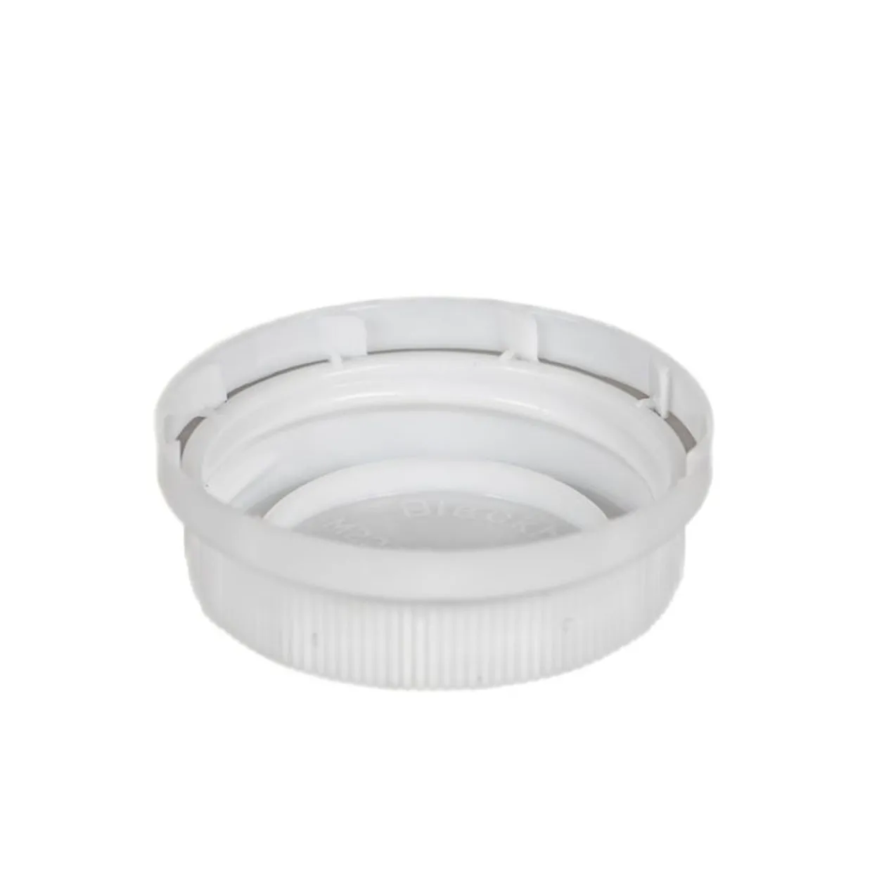 Jar Store White 38-400 Tamper Evident Ratchet Cap Unlined | 12 Pack